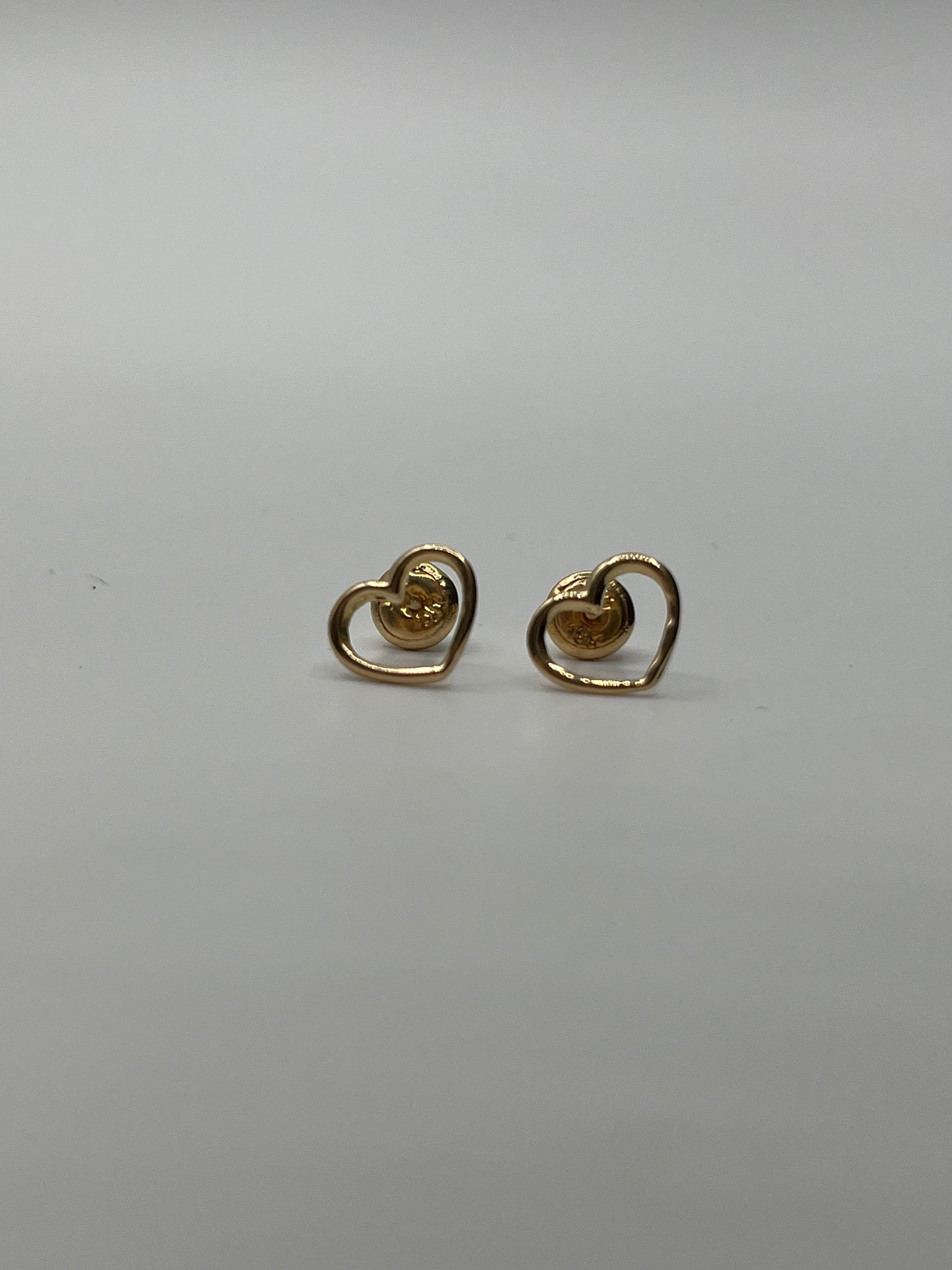 Topos Corazon Oro amarillo 18k 0,72 Gr / 10 mm