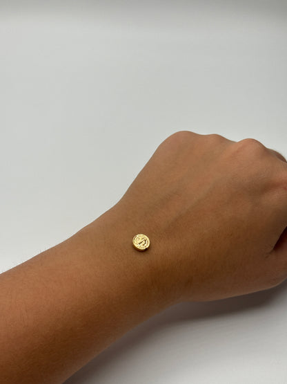 Herraje San Benito Oro amarillo 18k 0,26 Gr / 0,8 Cm