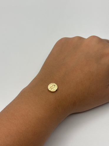 Herraje San Benito Oro amarillo 18k 0,39 Gr / 1 Cm