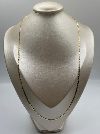 Cadena It Plana  Oro amarillo 18k 7,28 Gr / 2,65 mm / 60 Cm