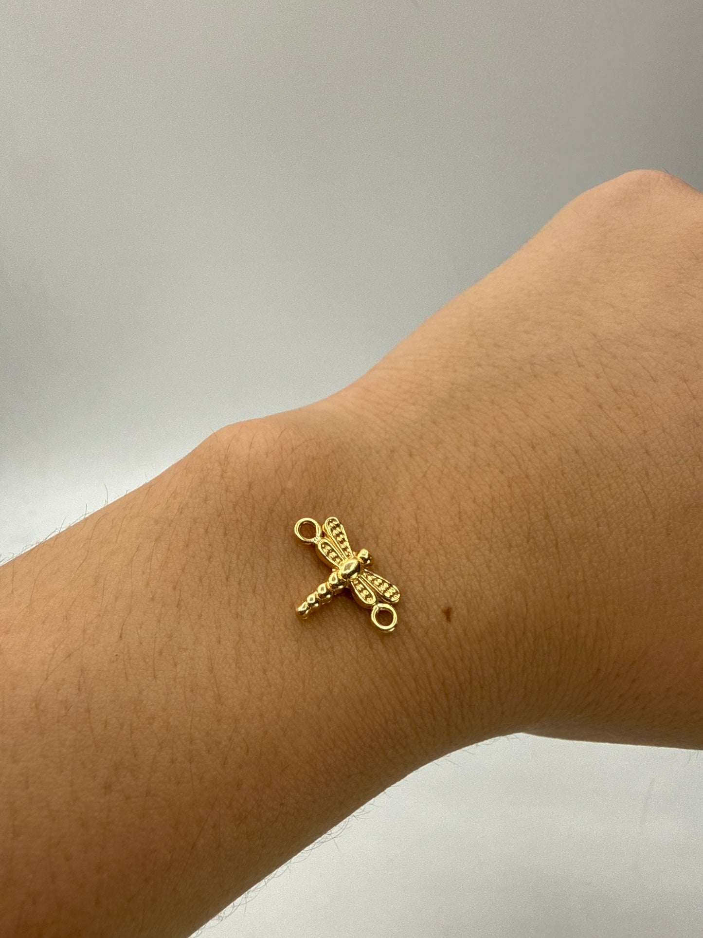 Herraje Libelula Oro amarillo 18k 0,56 Gr / 1,2 Cm
