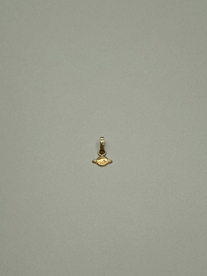 Dije planeta Saturno  Oro amarillo 18k 0,24 Gr / 7,95 mm / 0,8 Cm