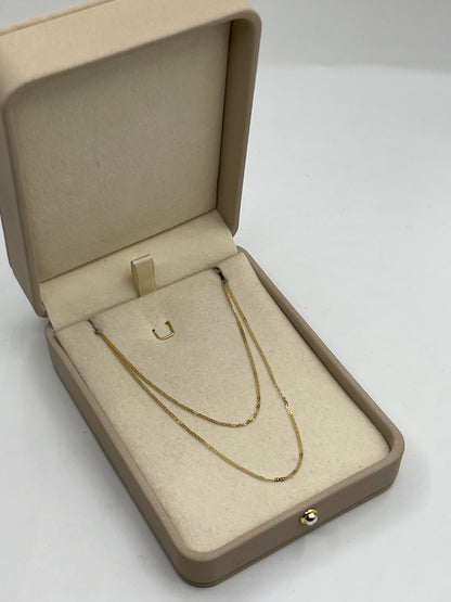 Cadena It Plana Oro amarillo 18k +2 / 1,54 Gr / 1,10 mm / 60 Cm