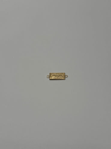 Herraje dolar Oro amarillo 18k 0,83 Gr / 0,85 Cm