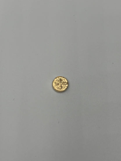 Herraje San Benito Oro amarillo 18k 0,22 Gr / 0,8 Cm