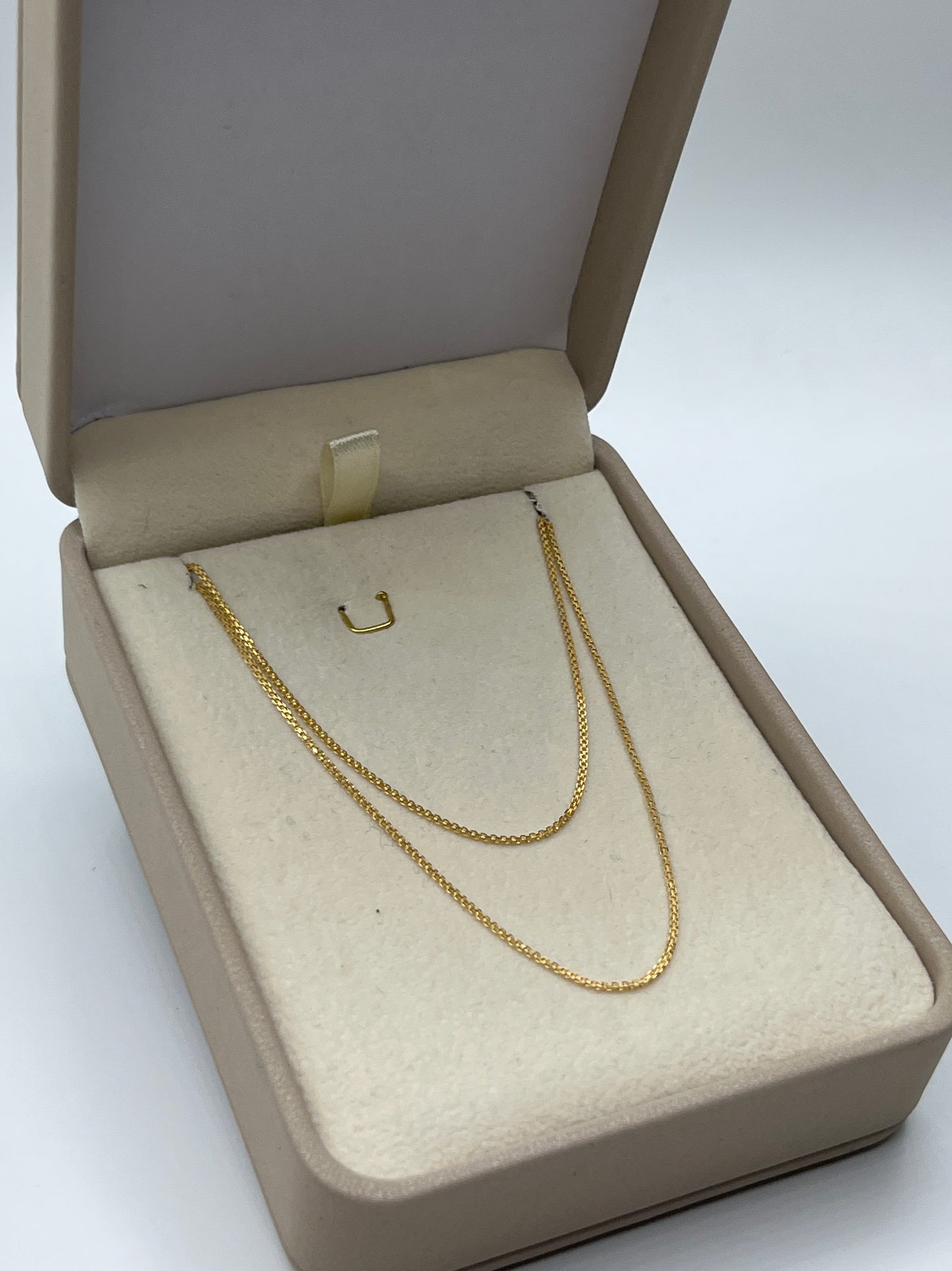 Cadena It china Oro amarillo 18k +3 / 1,85 Gr / 1,02 mm / 60 Cm