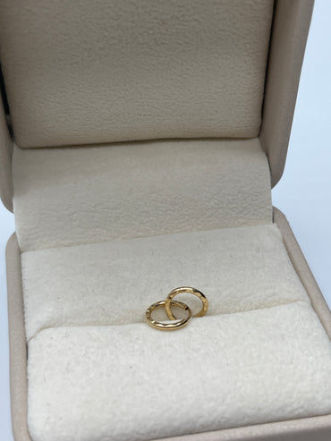 Candonga Imperdible Oro amarillo 18k 0,34 Gr / 0,9 Cm
