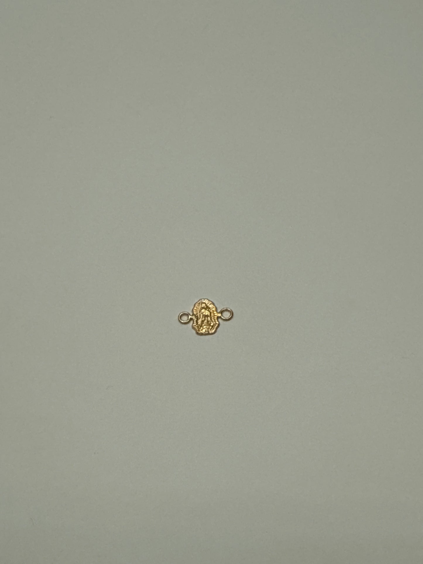 Herraje Virgen Guadalupe Oro amarillo 18k 0,30 Gr / 1,3 Cm