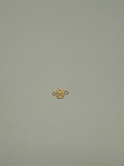 Herraje Virgen Guadalupe Oro amarillo 18k 0,30 Gr / 1,3 Cm