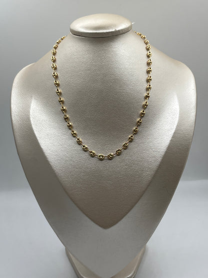 Cadena GC diamantada Oro amarillo 18k +1 / 6,79 Gr / 4,40 mm / 40 Cm