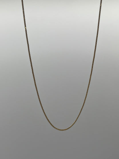 Cadena It china Oro amarillo 18k +3 / 1,85 Gr / 1,02 mm / 60 Cm