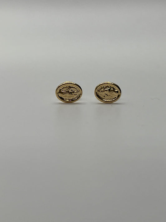Topos Virgen Del Carmen Oro amarillo 18k 0,71 Gr / 8 mm
