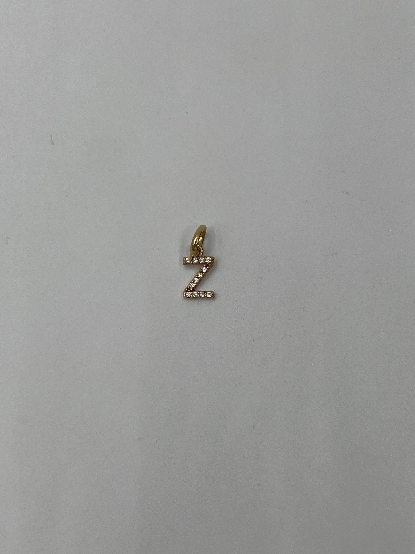 Dije Letra Z Oro amarillo 18k 0,47 Gr / 5,40 mm / 1 Cm