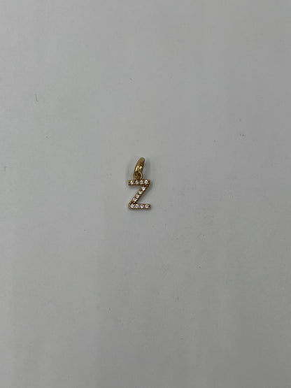 Dije Letra Z Oro amarillo 18k 0,47 Gr / 5,40 mm / 1 Cm
