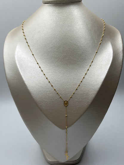 Rosario It Virgen Milagrosa Oro amarillo 18k +3 / 2,76 Gr / 2 mm / 50 Cm