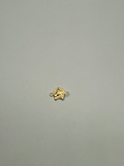 Herraje caballo Oro amarillo 18k 0,45 Gr / 0,8 Cm
