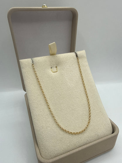Cadena It Rolon Oro amarillo 18k 1,21 Gr / 1,8 mm / 45 Cm