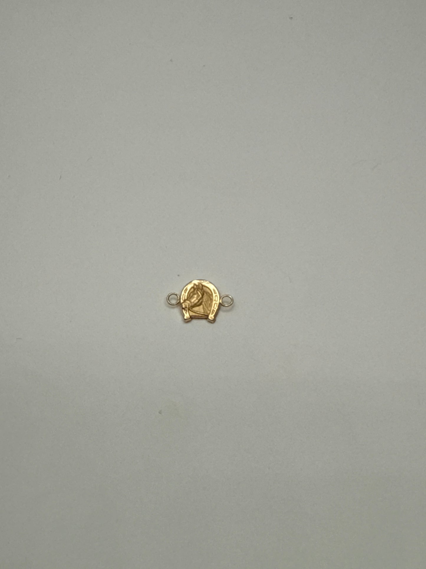 Herraje caballo Oro amarillo 18k 0,50 Gr / 0,9 Cm