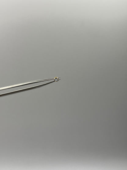 Piercing Oreja circon blanco / 0.24 Gr