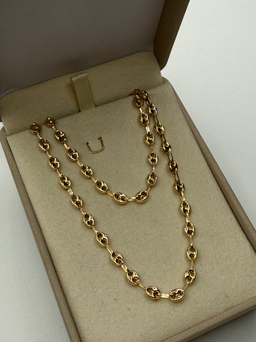 Cadena GC Oro amarillo 18k 7,35 Gr / 4,6 mm / 50 Cm