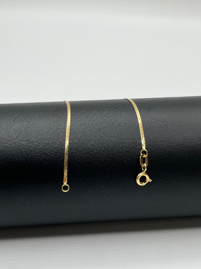Pulso It mini serpiente Oro amarillo 18k +3 / 0,72 Gr / 1,22 mm / 18 Cm