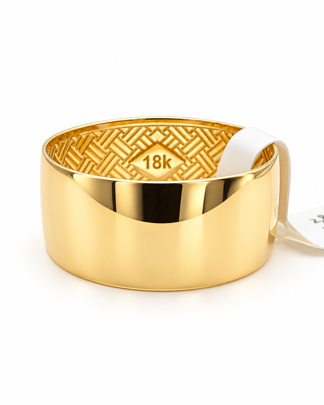 Anillo Argolla Lisa Oro amarillo 18k / Talla 9 / 2,82 Gr / 9,6 mm