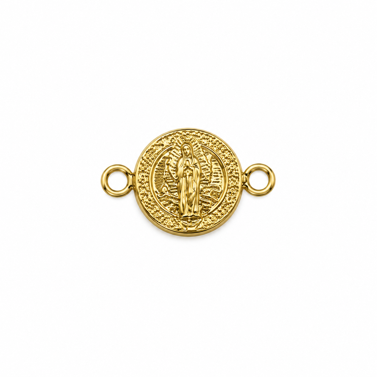Herraje San Benito Oro amarillo 18k 0,55 Gr / 1,2 Cm
