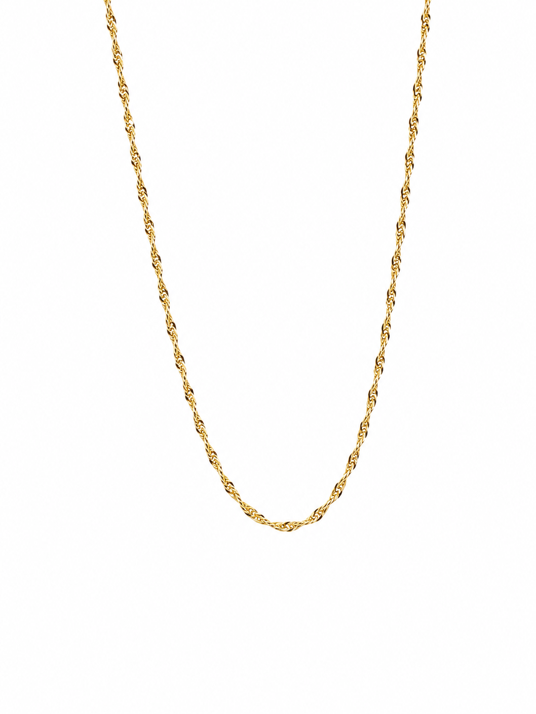Cadena It Singapur Oro amarillo 18k +3 / 1,14 Gr / 0,60 mm / 50 Cm
