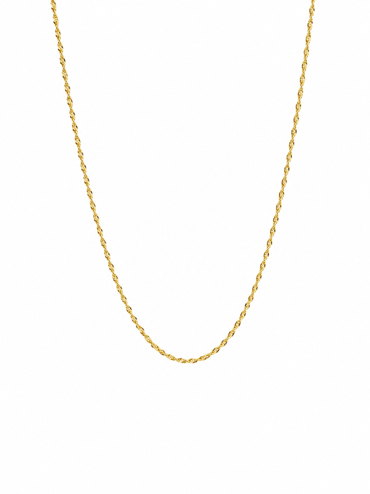 Cadena It Singapur Oro amarillo 18k +3 / 1,67 Gr / 2 mm / 50 Cm