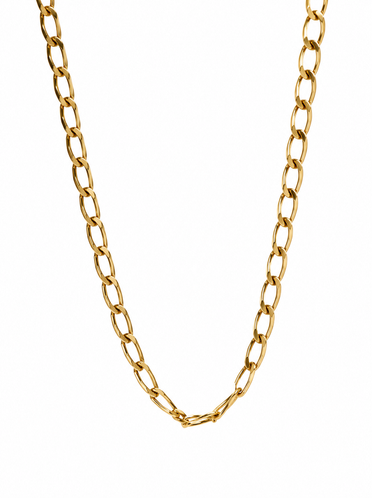 Cadena It Cubana Oro amarillo 18k 4 Gr / 2,40 mm / 60 Cm