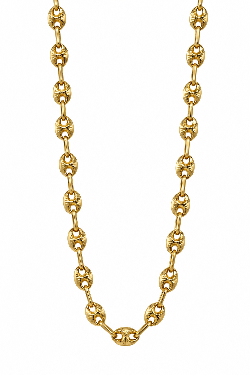 Cadena GC diamantada Oro amarillo 18k +1 / 6,79 Gr / 4,40 mm / 40 Cm