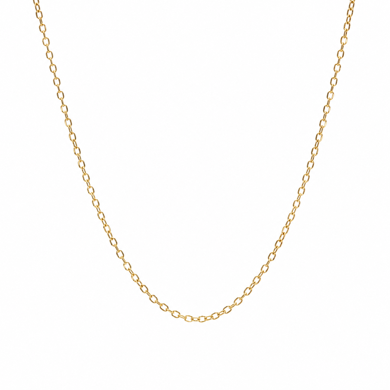 Cadena It Rolon Oro amarillo 18k +3 / 1,20 Gr / 1,80 mm / 45 Cm