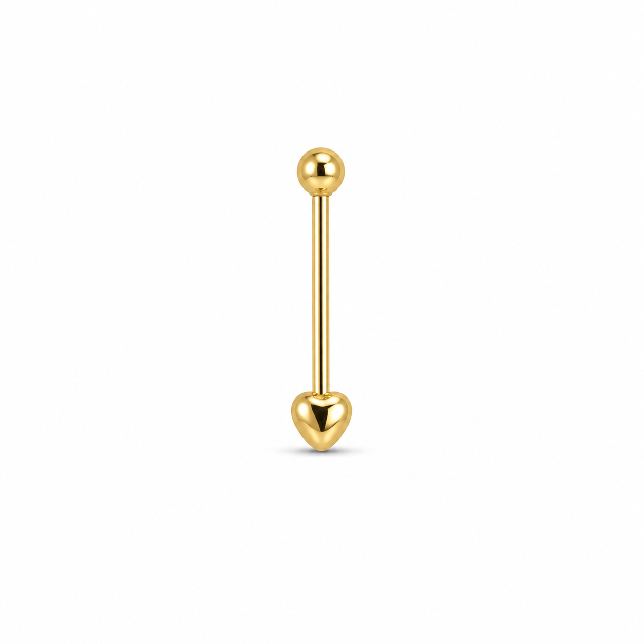 Piercing Ombligo Corazon / 0.39 Gr