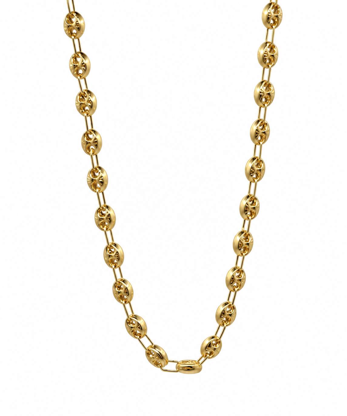 Cadena GC diamantada Oro amarillo 18k +1 / 8,55 Gr / 4,65 mm / 50 Cm