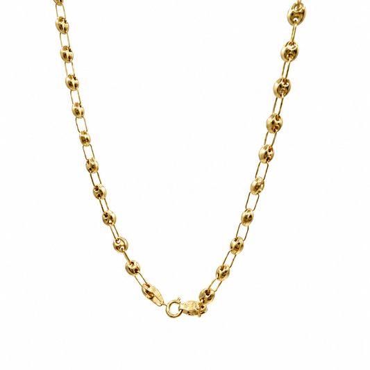 Cadena GC Oro amarillo 18k +1 / 2,74 Gr / 3,40 mm / 45 Cm