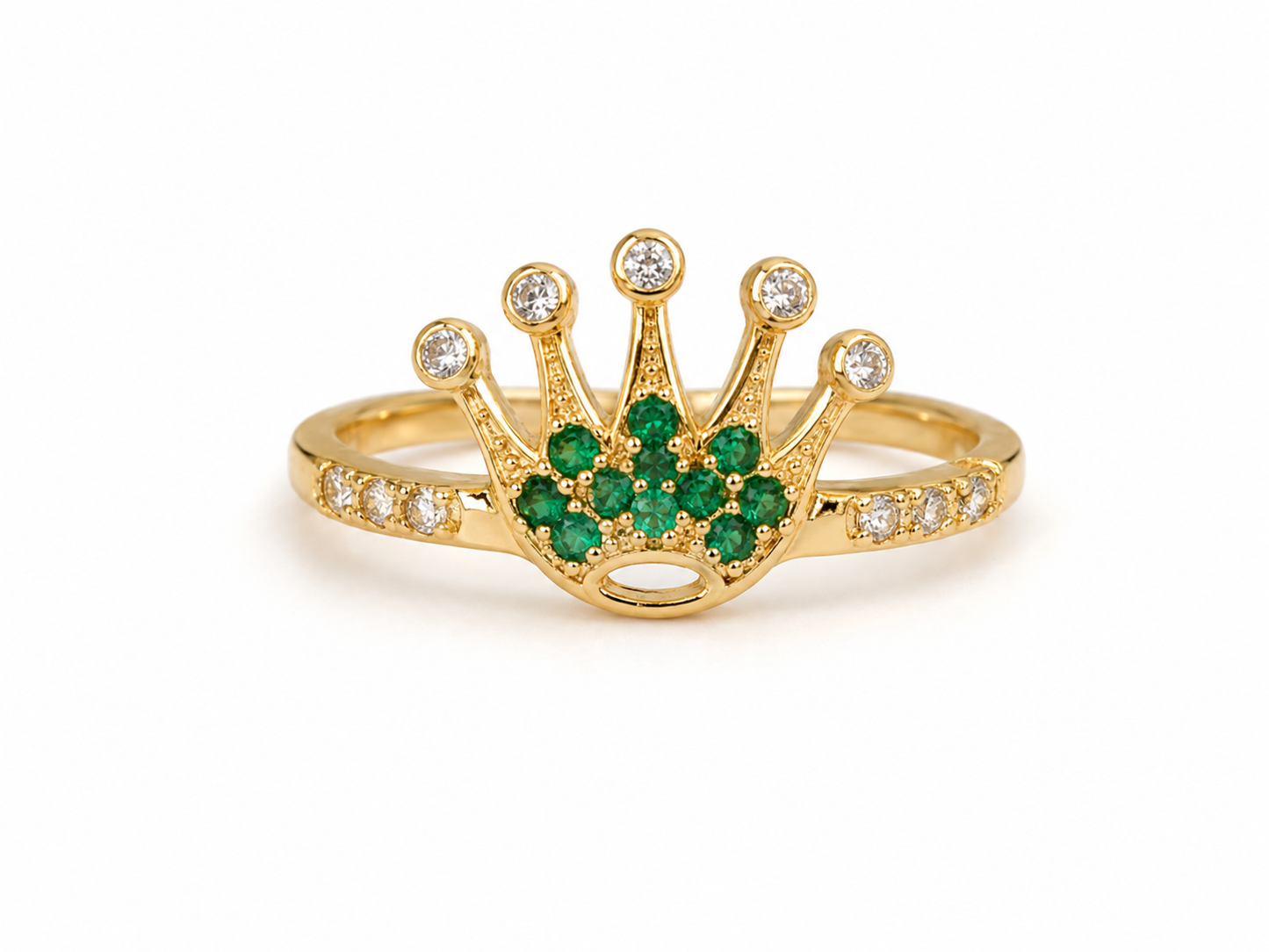 Anillo RX Oro amarillo 18k / Talla 6 1/2 / 1,89 Gr / 10 mm