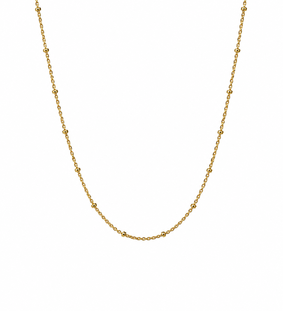 Cadena It mini lazo bola Oro amarillo 18k +3 / 1,48 Gr / 1,87 mm / 50 Cm