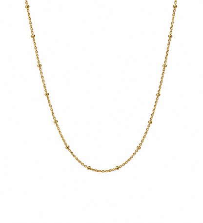 Cadena It mini lazo bola Oro amarillo 18k +3 / 1,48 Gr / 1,87 mm / 50 Cm